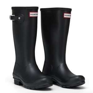 Hunter Original Rain Boot Black 9 👢👢❤️❤️